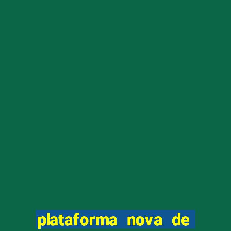 plataforma nova de jogos 2024